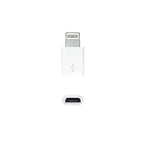 Nano Cable 10.10.4100 Adaptateur Lightning vers Micro USB, Lightning/Mâle Micro B/Femelle, Blanc