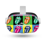 OFFICIAL THE ROLLING STONES ART VINYL STICKER SKIN DECAL COVER FOR META QUEST 2