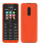 New Nokia 105 SIM Free Unlocked Mobile Phone  RED- WITH 2 YEARS WARRANTY