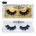 False Eyelashes 3d Real Mink Hair Extension Tools K73