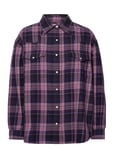 Seasonal Western Shirt Tops Shirts Long-sleeved Purple Lee Jeans