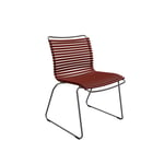 CLICK Dining Chair Without Armrest - Paprika