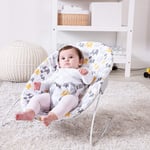 New Bambino Bouncer Bounce Chair with Elephant Pattern