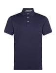 Tailored Fit Performance Polo Shirt Sport Knitwear Short Sleeve Knitted Polos Navy Ralph Lauren Golf