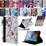 For Various 8" Acer Iconia Tab Tablet - Smart Stand Leather Cover Case + Stylus