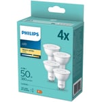 4-pack LED GU10 4,6W (50W) 380lm