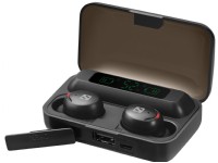 Sandberg Bluetooth Earbuds + Powerbank - äkta trådlösa hörlurar med mikrofon. - ear tip / in-ear - Bluetooth® 5.1 - upp till 6 timmars batteritid (via medföljande laddningsbox) - Svart