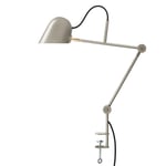 Streck Skrivbordslampa (skruvfäste) | 4 färgval - Varmgrå (RAL7032)