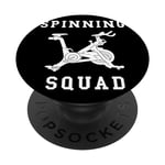 Spinning Squad Team Gang Crew Bike Fitness Workout Group PopSockets Swappable PopGrip