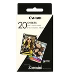 Canon Papier photo instantané CANON Zink pour Zoemini (x20) Multicolore