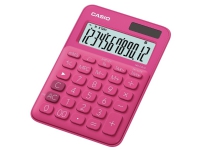 Miniräknare casio ms-20uc, rosa, 12 siffror