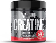 Warrior, Creatine Monohydrate Powder - 300g - Micronised for Easy Mixing