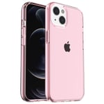 Anti-scratch Phone Deksel Til iPhone 14 - Transparent Pink