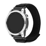 FIXED Nylonrem för Garmin QuickFit 26mm Svart