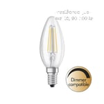 Seca dimbar LED kronljus 2700K 400lm E14 4,5W