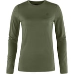 Fjällräven Womens Abisko Wool L/S (Grön (LAUREL GREEN/625) Large)