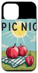 iPhone 12 mini Cool Picnic Day with Fruits, Apples and sunny Weather Case