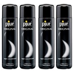 Pjur Original Lubricant Silicone Condom Friendly 4 Bottles (100ml)