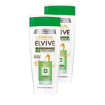 L'OrÃ©al Paris Elvive Multivitamin 2 in1 vitalising shampoo and conditioner for all hair types, 3 packs of 2 x 300 ml. Total: 1800 ml.