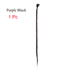 1 Pc 20 " Dreadlocks Extensions Hair Extension Crochet Braide Purple Black(1 Pc)