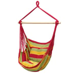 Hängande stol hängande stol hängande swing ampel sits röd / grön / gul 100%