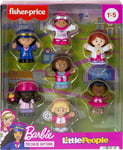 Fisher-Price Little People Barbie You Can Be Anything Action Figures Pack