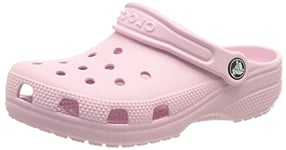 Crocs Unisex Kids Classic Clog T Clogs, Ballerina Pink, 4 UK Child