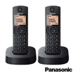 PANASONIC TGC312 DIGITAL CORDLESS TWIN PHONE WITH NUSIANCE CALL BLOCKER - TWIN