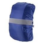 55-65L Waterproof Backpack Rain Cover with Reflective Strap L Navy Blue