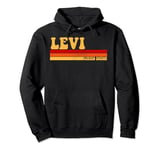 LEVI Name Personalized Idea Men Retro Vintage LEVI Pullover Hoodie