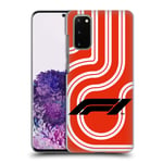 Official Formula 1 F1 Logo Race Track Graphics Hard Back Case Compatible for Samsung Galaxy S20 / S20 5G