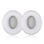 ShineCozy Premium Headphones Earpads Protein Leather Foam Ear Cushions,Headset Ear Pads Spare Replacement Parts (For Monster Beats By Dr Dre Solo/Solo HD White D-39-White)