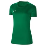 Nike Park VII Jersey SS Maillot Femme, Pine Green/White, FR (Taille Fabricant : XS)