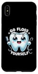 Coque pour iPhone XS Max Go Floss Yourself Dentiste Hygiéniste Dentisterie