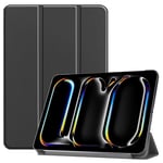 iPad Pro 11 5th Gen (2024) Fodral Tri-fold Svart