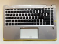 HP EliteBook x360 1040 G6 L66882-031 English UK Keyboard Palmrest STICKER NEW