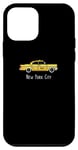 iPhone 12 mini New York City Yellow Checker Taxi Cab 8-Bit Pixel Case