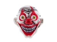 Mask för ond clown med ögon