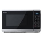 Sharp 25L 900W Digital Solo Microwave - Silver YCMS252AUS