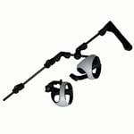 For PSVR2 VR Headset Gaming Gunstock Holder Adjustable Magnetic Shooting Stand