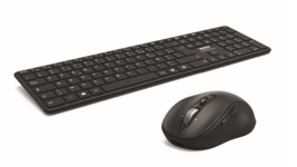 PORT Designs Full Size Wireless Keyboard and Mouse Combo, Bluetooth, laddningsbart, nordiskt