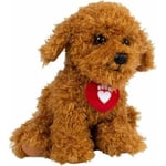 Waffle The Wonder Dog Soft Toy With Sounds - Golden Bear 3401