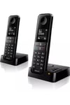 Téléphone sans fil Philips TELEPHONE DUO REPONDEUR D4752