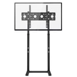 UNHO TV Floor Stand, Tall TV Stand Height Adjustable TV Mount Stand Free Standing TV Bracket for 32”-65” Flat Panel LED LCD Screens Max VESA 600x400 up to Loading Weight 40KG