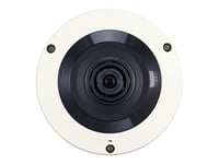Hanwha Vision Wisenet X Xnf-8010R - Nätverksövervakningskamera - Kupol - Färg (Dag&Natt) - 6 Mp - 2048 X 2048 - Fast Lins - Ljud - Komposit - Lan 10/100 - Mjpeg, H.264, H.265 - Likström 12 V/Poe Klass 3