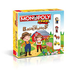 Winning Moves- Nein Monopoly Junior : Ma Ferme, Jeu, WIN44819