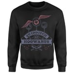 Harry Potter Quidditch At Hogwarts Sweatshirt - Black - M - Black