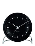 Arne Jacobsen Clocks City Hall Table Clock Ø11Cm Svart