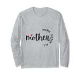 Happy mother's day is my favourite my sister is my world all Long Sleeve T-Shirt