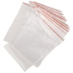 100-pack - 17x25cm Ziplock / Blixtlåspåsar / Zip Lock Påsar